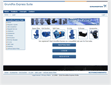 Tablet Screenshot of pacopump.com